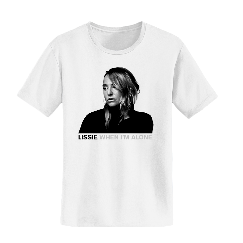 When I'm Alone: The Piano Retrospective Album Cover White Tee