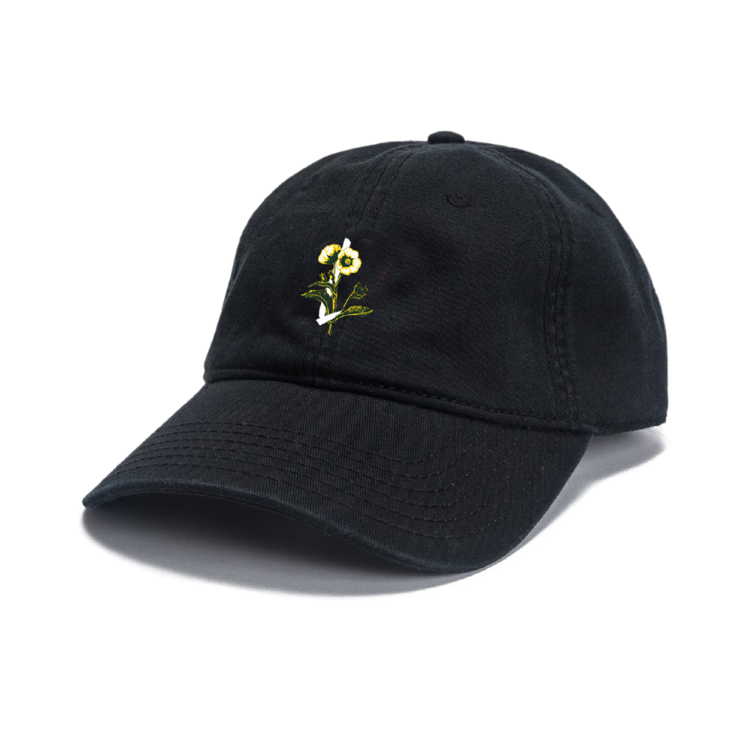 Floral Embroidered Cap